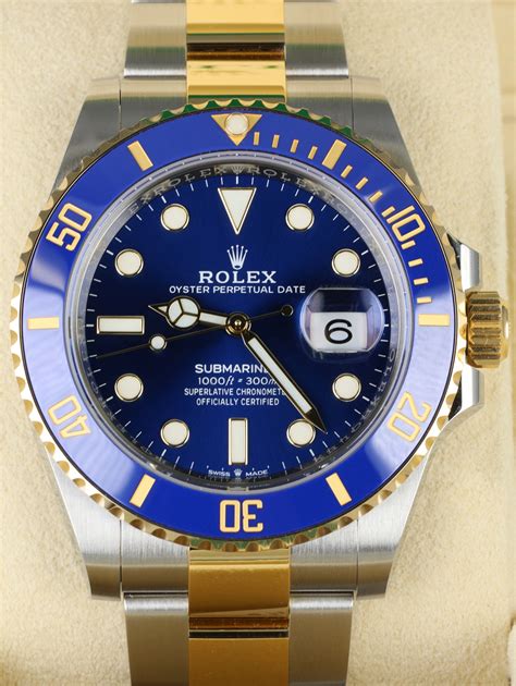 ราคา rolex submariner two tone|Rolex Submariner 126613.